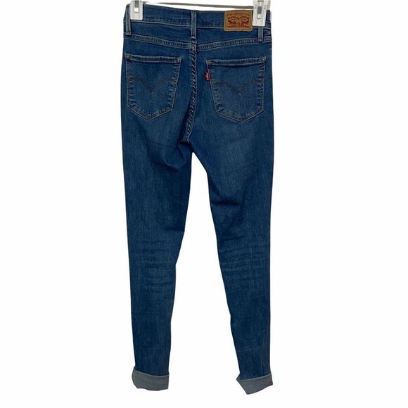 Levi’s 720 High Rise Distressed Super Skinny Jeans - Picture 2 of 3